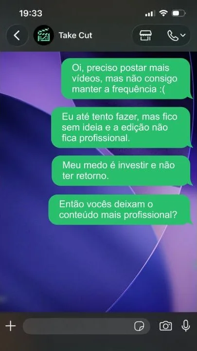 Frame de Criativo para tráfego pago